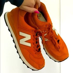 Orange New Balance Women’s Sneakers